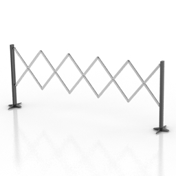 fence road 3D Model Preview #9fe40169