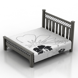 bed 3D Model Preview #75aeb658