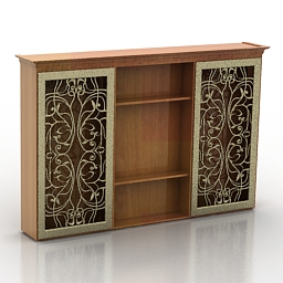 3D Bookcase preview