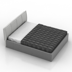 bed 3D Model Preview #ed04e2da