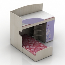 bed 3D Model Preview #b3e583aa