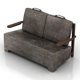3D Sofa preview