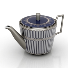 3D Teapot preview
