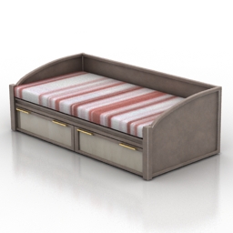 bed childroom 3D Model Preview #ecd6df8b
