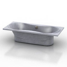 bath campanula 3D Model Preview #448ee51b