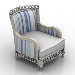 3D Armchair preview