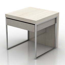 3D Bedside table preview