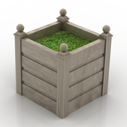 box garden 3D Model Preview #dc5cedaf