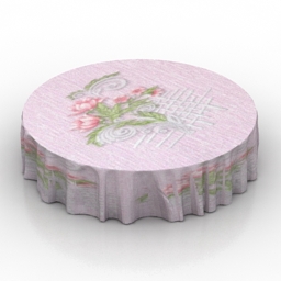3D Tablecloth preview