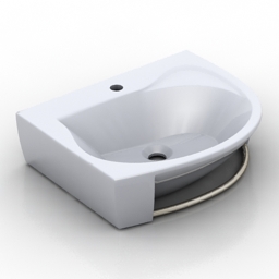 sink rosa ravak 3D Model Preview #3e094207