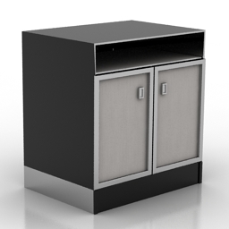 locker 2 3D Model Preview #5920c2d3