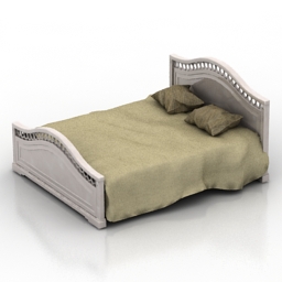 bed 3D Model Preview #84a0c5d2