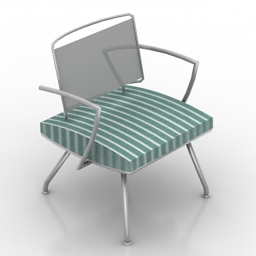 3D Armchair preview