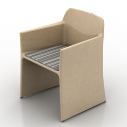 3D Armchair preview