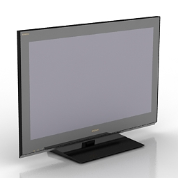 tv set sony kdl 60lx900r s 3D Model Preview #239e7c14