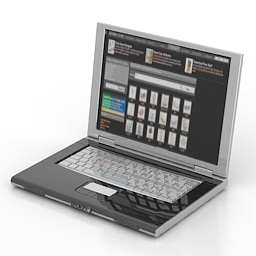 notebook 3D Model Preview #6f57f368