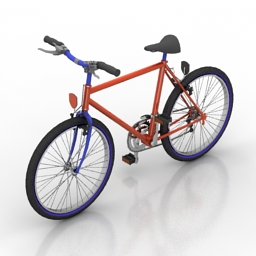 bicycle 3D Model Preview #5dd3e597