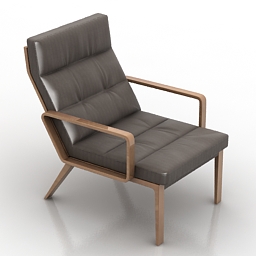 3D Armchair preview