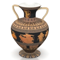 vase amfora 3D Model Preview #ee88d155
