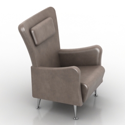 3D Armchair preview