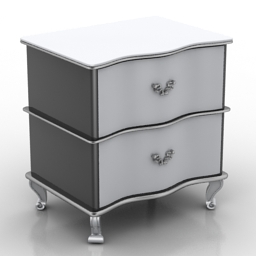 3D Bedside table preview