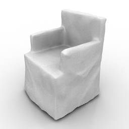 3D Armchair preview