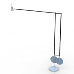 lamp ipogeo fluo 3D Model Preview #4748c79a