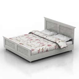 bed 1 3D Model Preview #000ce022