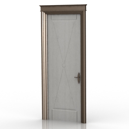 door 3D Model Preview #c3abe2a1