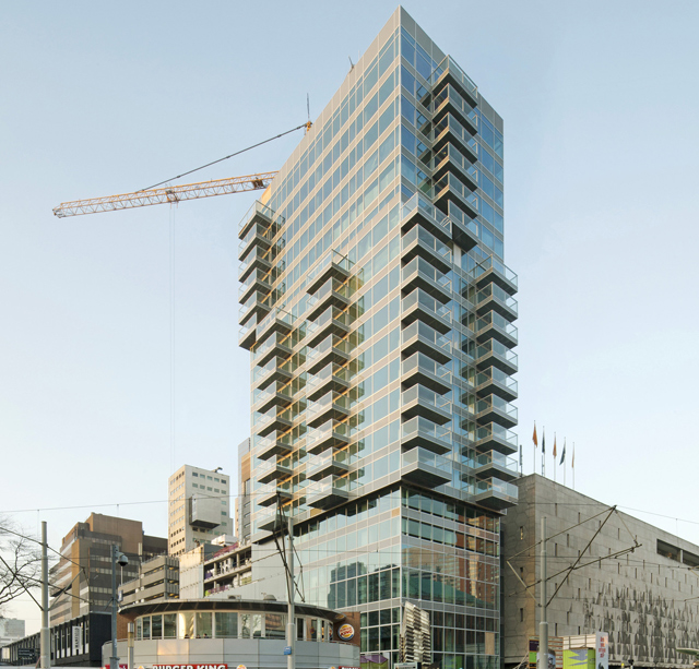Bijenkorf tower, Rotterdam, The Netherlands