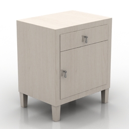 3D Bedside table preview