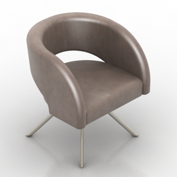 3D Armchair preview