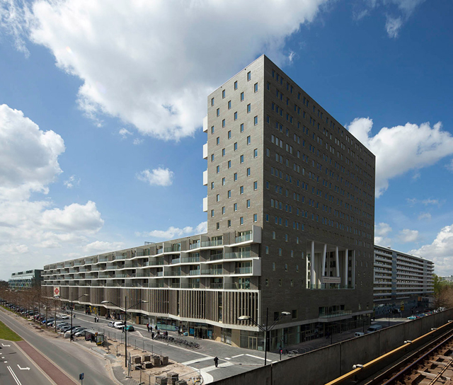 De Kameleon hosuing block, Amsterdam, Netherlands