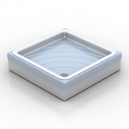 shower tray angela 80 3D Model Preview #104720b5
