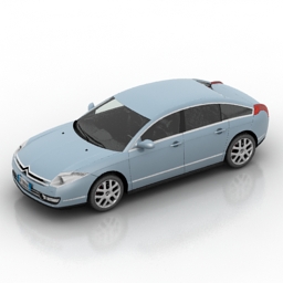 car citroen c6 3D Model Preview #836fb3a0