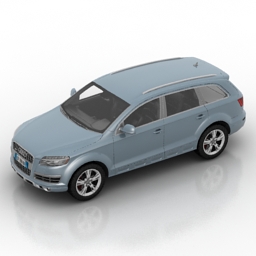 car audi q7 3D Model Preview #aaae7607
