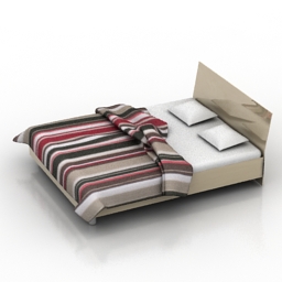 bed 3D Model Preview #3f5ec260