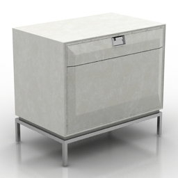 nightstand baker 7883 3D Model Preview #ebe9eade