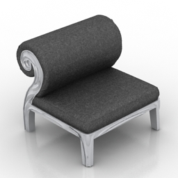 3D Armchair preview
