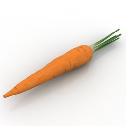 3D Carrot preview