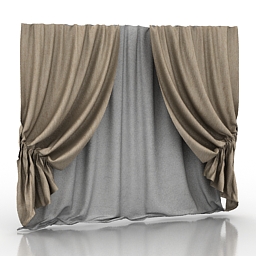 curtain s 3D Model Preview #c00ed703