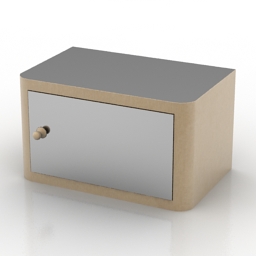 3D Bedside table preview