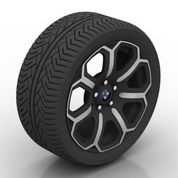 wheel bmw 3D Model Preview #e442d055