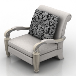 3D Armchair preview