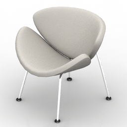 "3D Furniture Artifort Orange Slice poef table" - Interior Collection preview