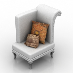 3D Armchair preview