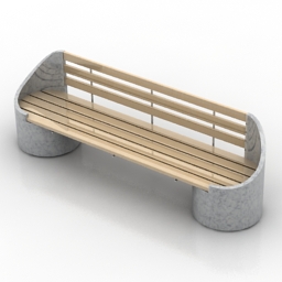 bench 3D Model Preview #fe3a235d