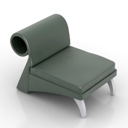 3D Armchair preview