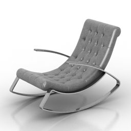 3D Armchair preview