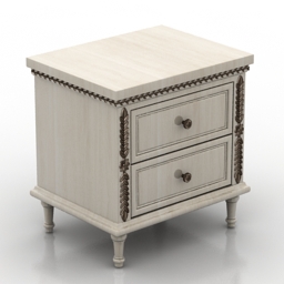3D Bedside table preview